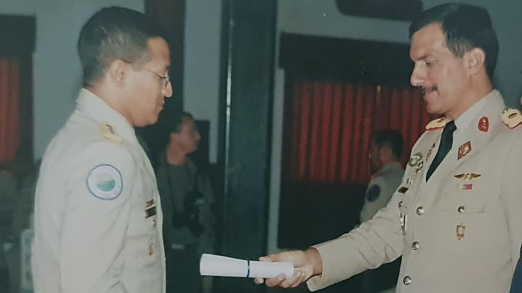 Milton Gerardo Revilla Soto, en otra imagen antigua y cedida